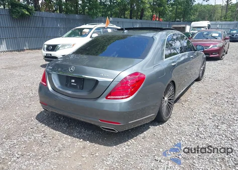 2017 Mercedes-Benz S 550 4Matic из США, поврежденный, VIN WDDUG8FB8HA326046